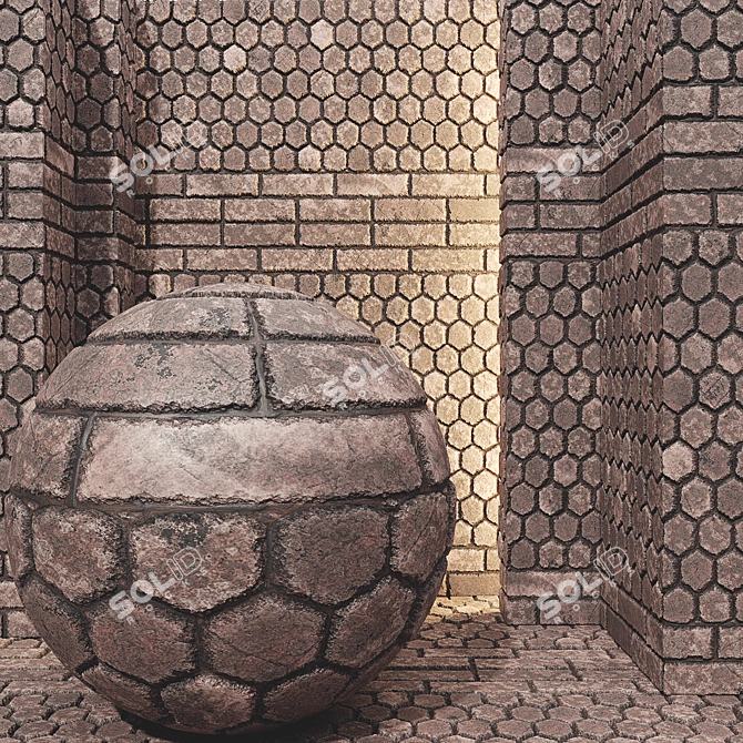 Pro Brick Texture Pack 3D model image 1