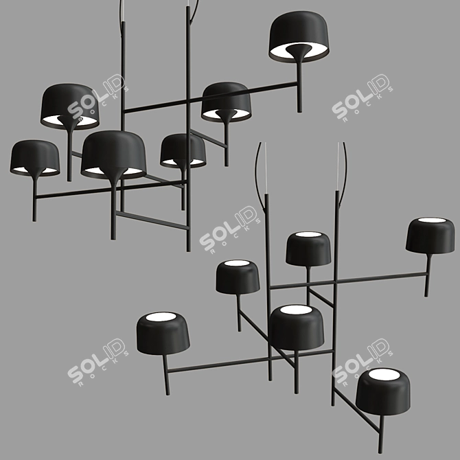 Elegant Bol Collection Lighting Fixtures 3D model image 2