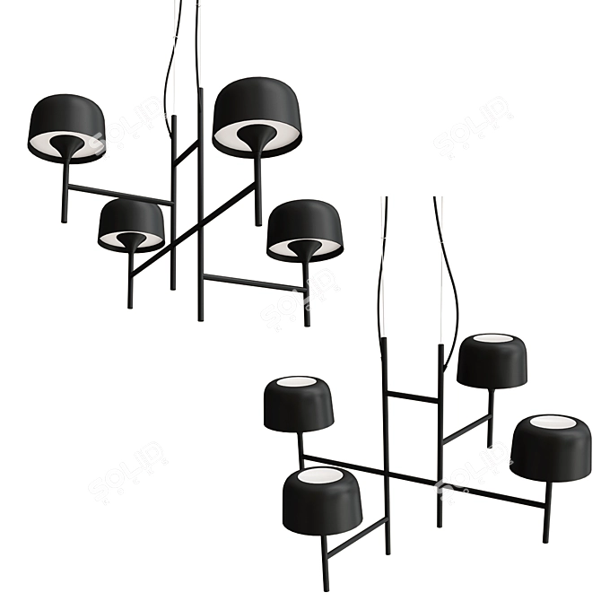 Elegant Bol Collection Lighting Fixtures 3D model image 3