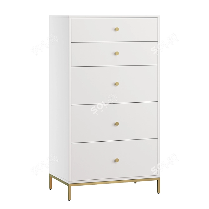 Delaney Pedestals Collection 3D model image 3