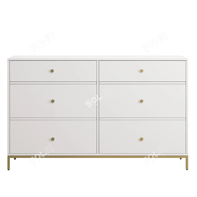 Delaney Pedestals Collection 3D model image 4