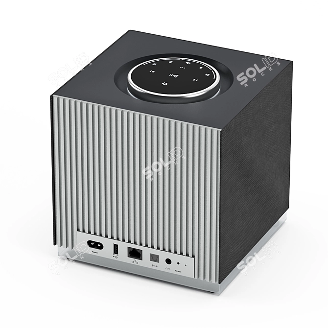 Premium Compact Wireless Music Speaker 3D model image 3