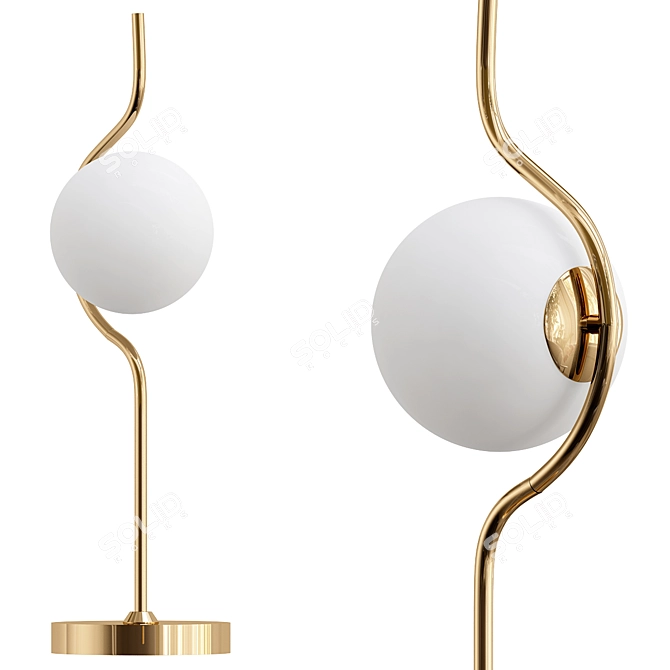 Luxury Modern Lamp Wellig Model 3D model image 1