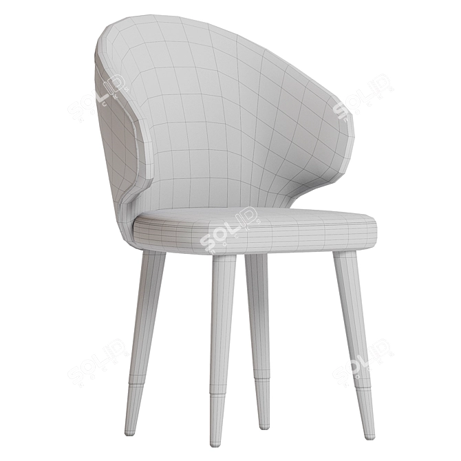 Space Lunar Chair Collection Discovery 3D model image 6