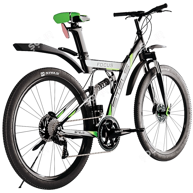  Mountain Bike Stels Focus 3D model image 3