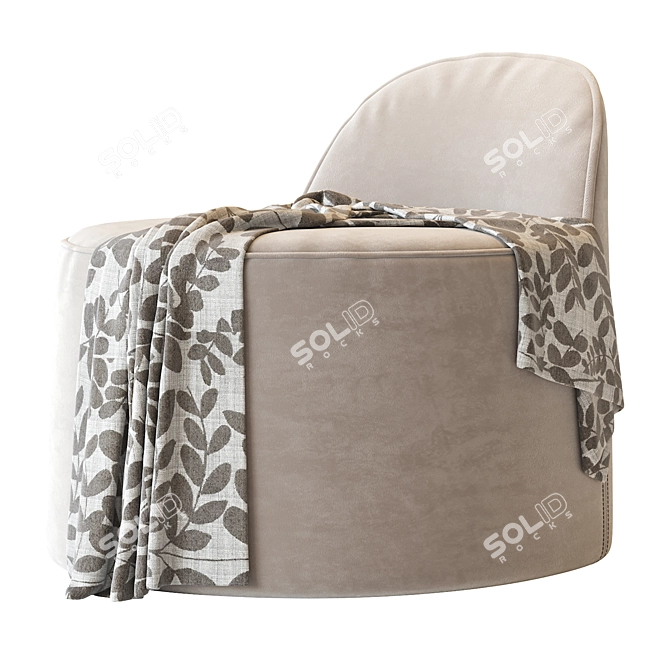 Baxter Nina 2016 Modern Sofa 3D model image 4