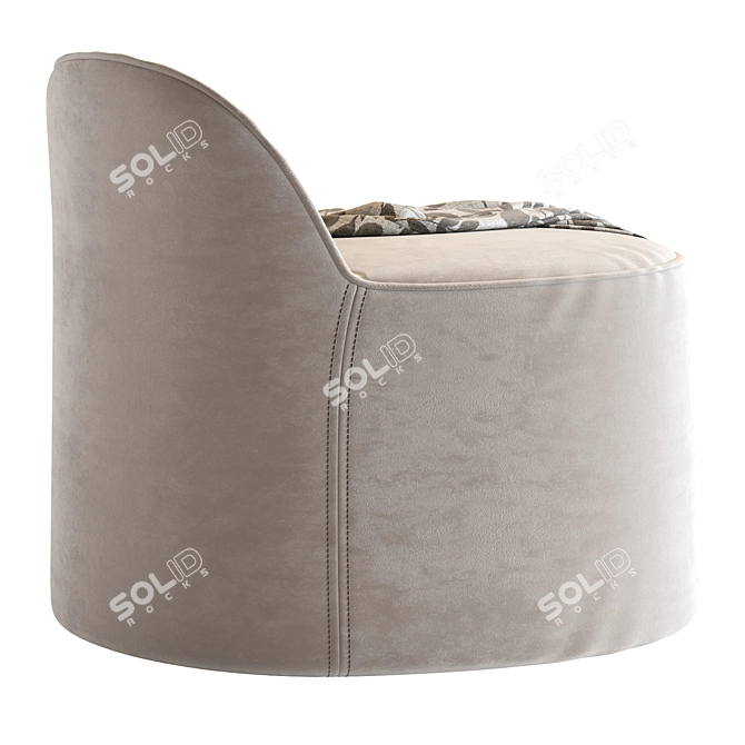 Baxter Nina 2016 Modern Sofa 3D model image 5