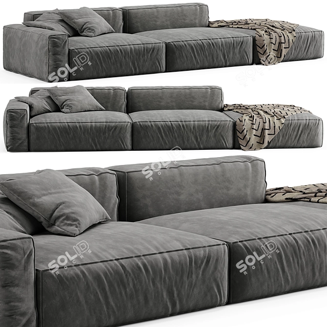 Modern Neo Lounge Sofa 2015 3D model image 1