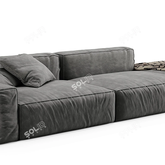 Modern Neo Lounge Sofa 2015 3D model image 4
