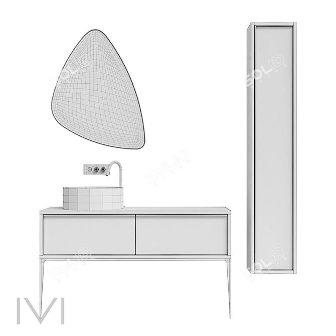 VivoMobili Loft Collection Furniture 3D model image 2