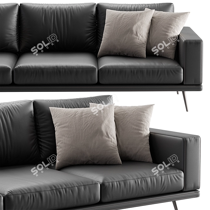  BoConcept Carlton Modern Sofa 3D model image 3