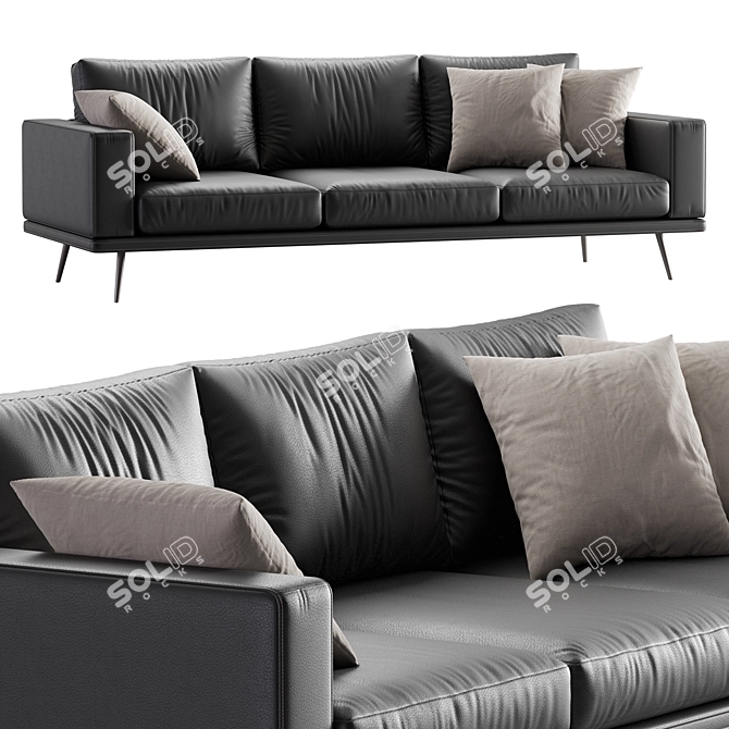  BoConcept Carlton Modern Sofa 3D model image 6