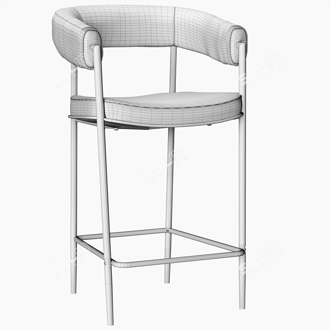 Manchester Chair by Deephouse 3D model image 4