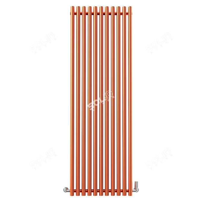 Copper Radiator by Terma 3D model image 2