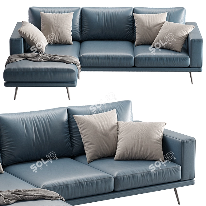 Modern Carlton Sofa by BoConcept 3D model image 4