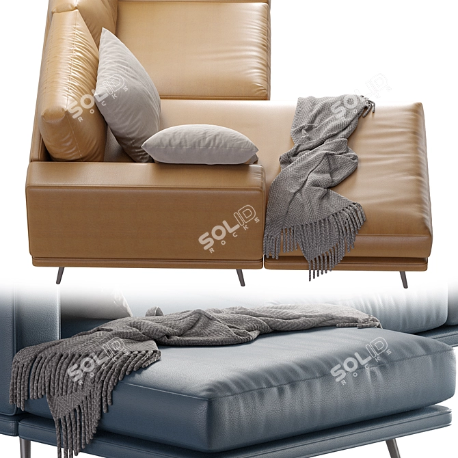 Modern Carlton Sofa by BoConcept 3D model image 5