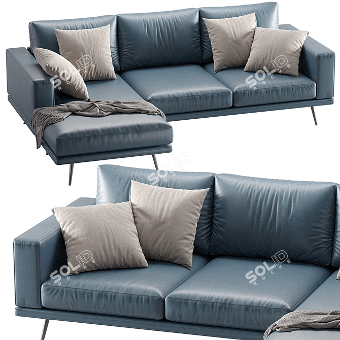 Modern Carlton Sofa by BoConcept 3D model image 6