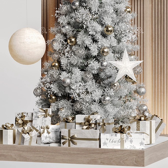 High-Quality Christmas Decor 3DS Max & OBJ 3D model image 2