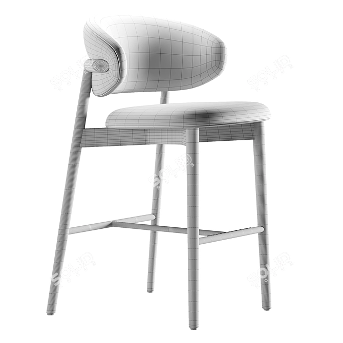 Modern Oleandro Chair with Textures 3D model image 5