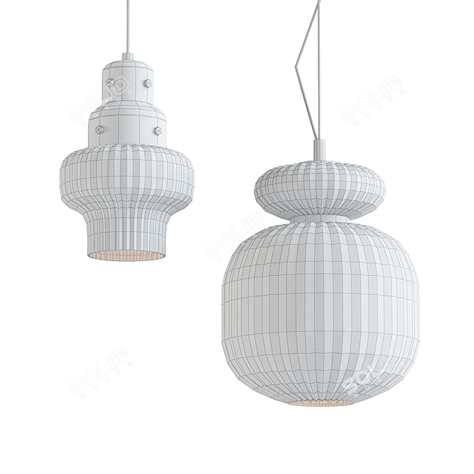 Eddy Kiev Pendant Light Fixture 3D model image 2