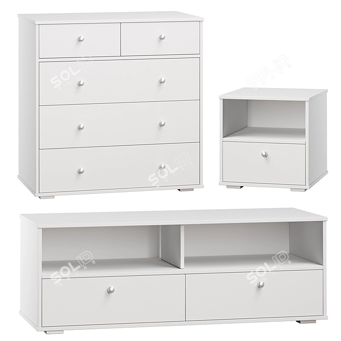 Luxurious Ameli Collection by Divan.ru 3D model image 1