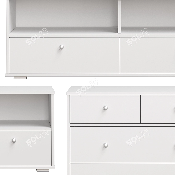 Luxurious Ameli Collection by Divan.ru 3D model image 2