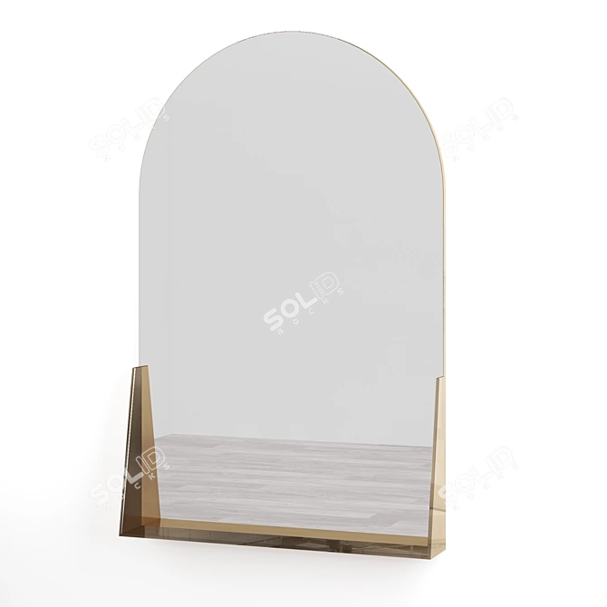 Sleek Feehan Mirror Design 3D model image 1