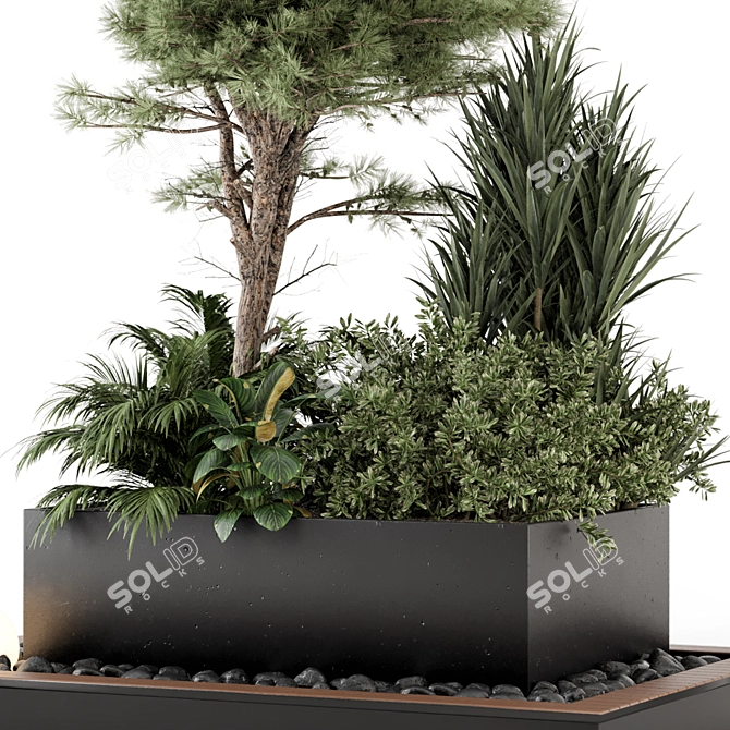 2015 Backyard Landscape Set 1254 3D model image 3