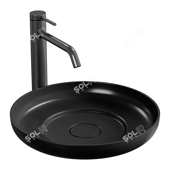 Rivea Kanya Washbasin | Elegant Design 3D model image 3