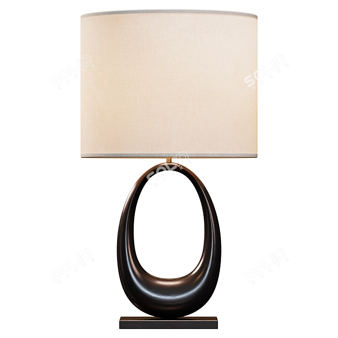 Muse Design Jewel Table Lamp 3D model image 1