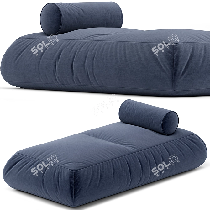 Modern Island Chaise by Gart 3D model image 1