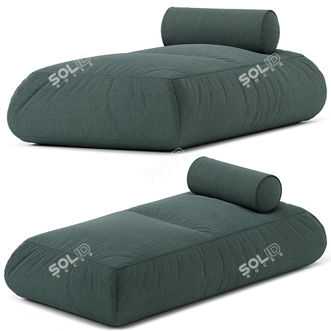 Modern Island Chaise by Gart 3D model image 2