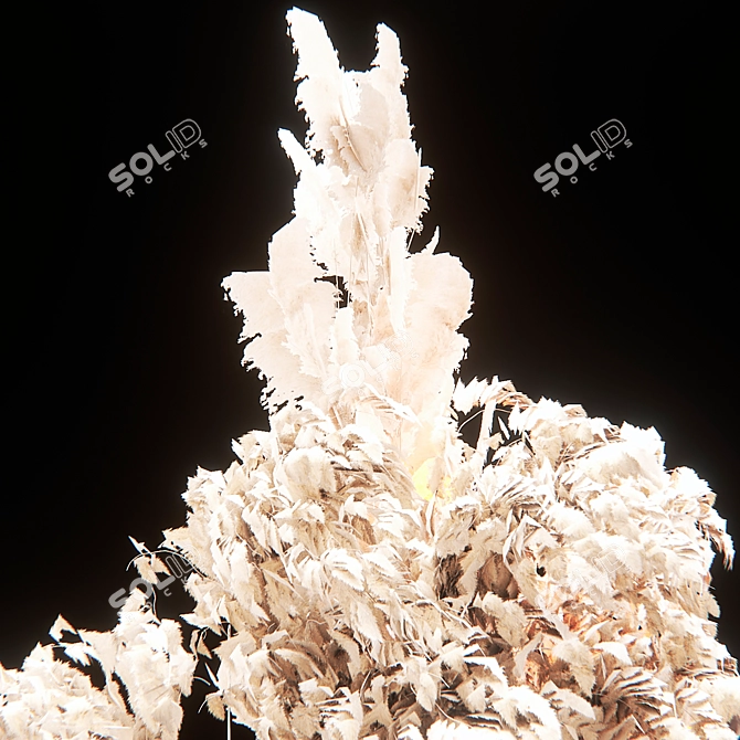  Pampas Branch Christmas Tree 3D model image 3