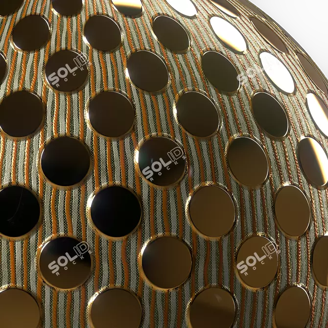 Shiny Velvet Fabric Texture 4k 3D model image 2