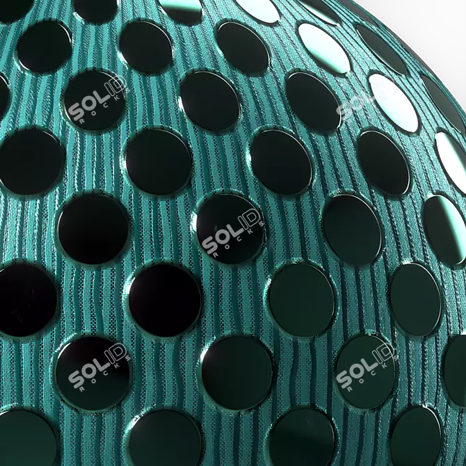 Shiny Velvet Fabric Texture 4k 3D model image 6