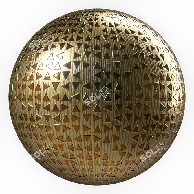 Luxury Shiny Velvet Fabric Texture 3D model image 1