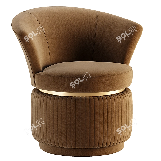 Elegant Chairs PLATINO For Export 3D model image 3