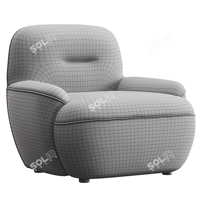 Modern Stylish Uma Sofa Design 3D model image 5