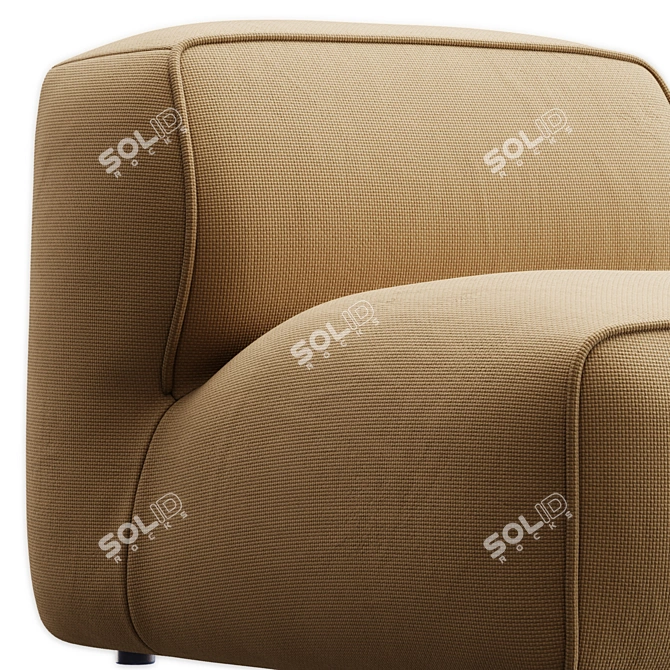 BoConcept Carmo Modern Sofa Design 3D model image 2