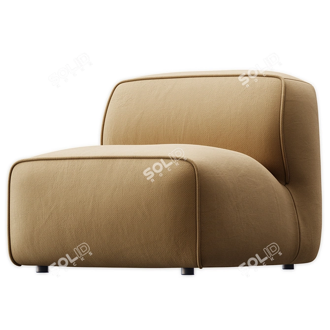 BoConcept Carmo Modern Sofa Design 3D model image 5