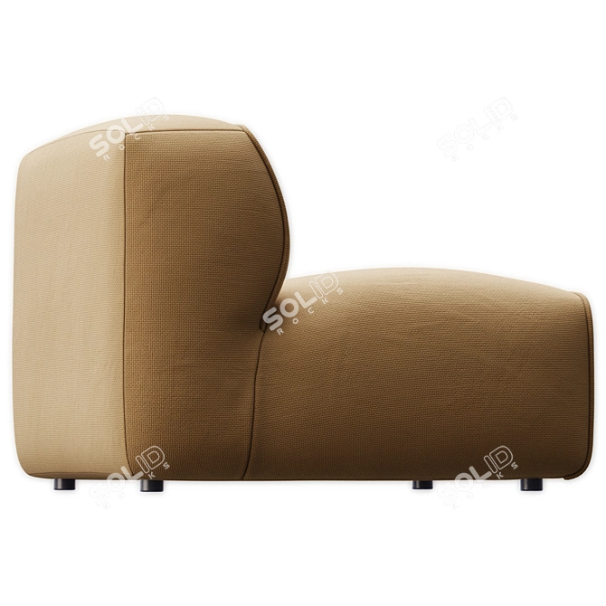 BoConcept Carmo Modern Sofa Design 3D model image 6