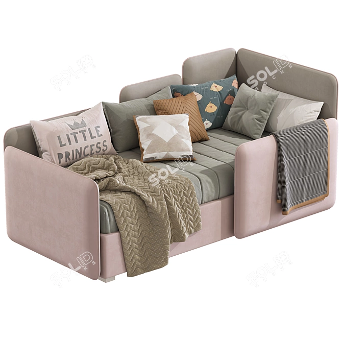 Convertible Sofa Bed LEVEL 306 3D model image 3