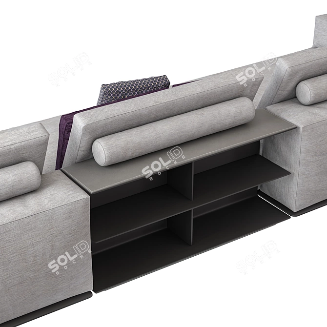 Modern Westside Sofa by Poliform 3D model image 4