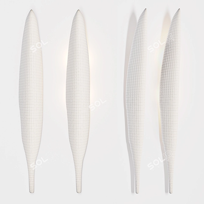 Vetvi Store Branch Brass Sconce 3D model image 2