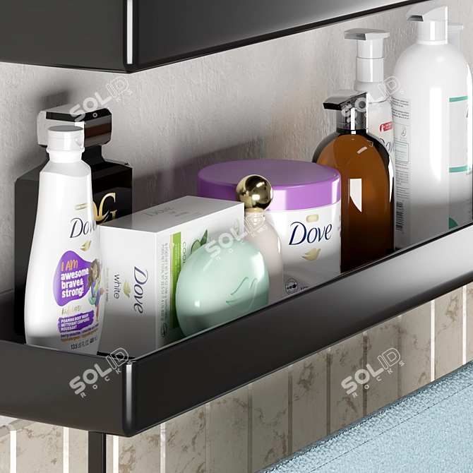 Dove Family Bathroom Set 3D model image 5