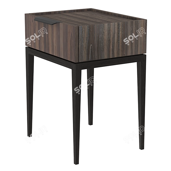 Metropolitan Esperia Bedside Table 3D model image 3