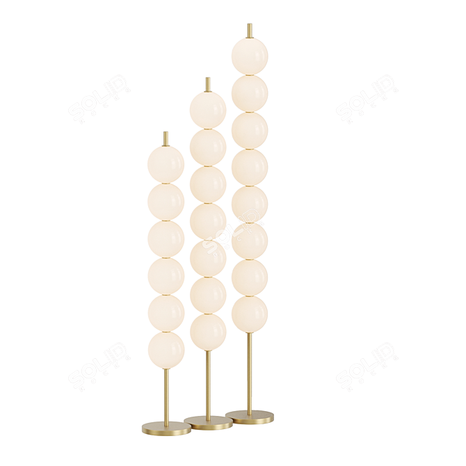 Astor Floor Lamp Collection 3D model image 2