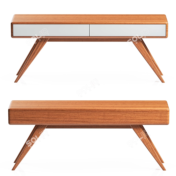 Modern 3D Furniture Models Set 3D model image 2