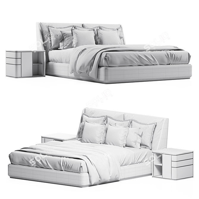 Dynamic 3D Models Set 3D model image 3