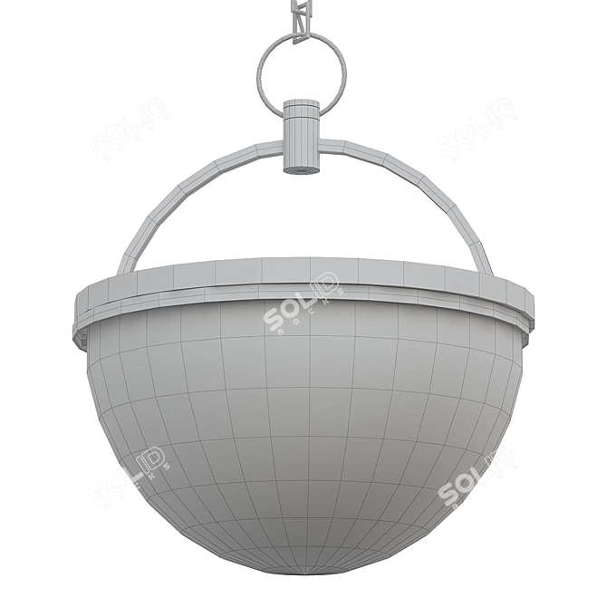 Hudson Valley Elegant Malloy Lantern 3D model image 2